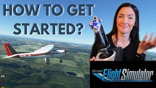 Flight Simulator 2020 Flight LESSONS  HOW TO GET STARTED  Pilot Teaches How to FLY  Tutorial 1 [upl. by Sekofski72]