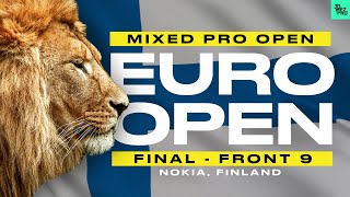 2023 European Open  MPO FINALF9  Heimburg Barela Ellis Klein  Jomez Disc Golf [upl. by Naida]