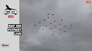 The RAF100 Flypast  Live From London [upl. by Treblig]