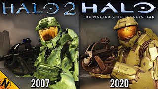 Halo 2 Anniversary vs Original PC  Direct Comparison [upl. by Venita695]