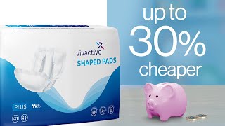 Best value incontinence pads Less leaks more savings [upl. by Adrahs514]