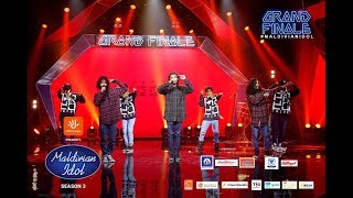 Symbolic Records Performance at Maldivian Idol S3 Grand Finale [upl. by Regan46]