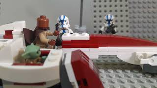 Grogu order 66 flashbacks in lego stopmotion legostopmotion themandalorian starwars [upl. by Chobot]