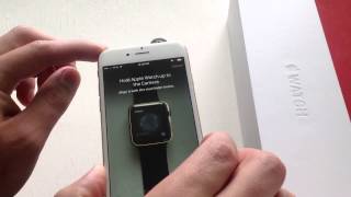 Apple Watch Sport  Activation  pairing linking to iPhone 6 [upl. by Hescock]