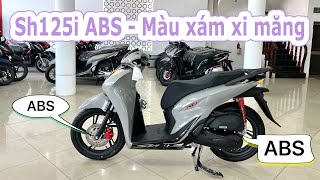 Xe mới về Honda Sh125i 2023 Phiên bản thể thao ABS  Màu xám đen xám xi măng sh2023 sh125 [upl. by Phylys]