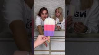 Choose ice cream challenge 😂 Why did she replace real snow ice cream shorts Best video by Hmelkofm [upl. by Laktasic]