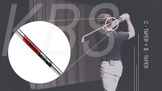 KBS Tour Iron Shafts Review  CTaper and Taper [upl. by Nnahgiel981]