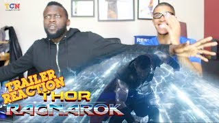 Thor Ragnarok ComicCon Trailer Reaction [upl. by Aihsetel]