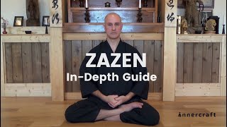 How to Practice Zazen Seated Meditation Indepth Guide [upl. by Dagny]