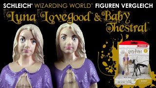 Schleich ® Wizarding World ™ Harry Potter ™ Luna Lovegood ™ amp Baby Thestral  Figuren Vergleich [upl. by Eira]