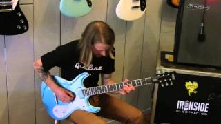 Eastwood Sidejack Baritone Mosrite style guitar Demo  Keith McFadden [upl. by Tallulah]