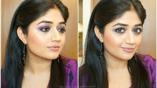 Purple Smokey Eye Makeup Tutorial  corallista [upl. by Robinette640]