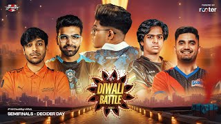 Day 6 Upthrust Esports Diwali Battle 2023 BGMI  Semi Finals  Ft Soul GodLike XSpark RNT etc [upl. by Lean42]