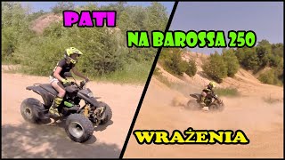 Wrażenia Pati😉 SMC Barossa 250  Pati ATV amp sQuad PMI [upl. by Enitsirhc]