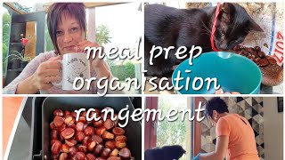 CUISINE🍞MEAL PREP🌰ORGANISATION ⏱️RANGEMENT 🚪MÉNAGE 🫧🧼 [upl. by Kotto]