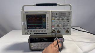 Tektronix TDS 3012 Two Channel Color Digital Phosphor Oscilloscope A 68946 [upl. by Psyche]