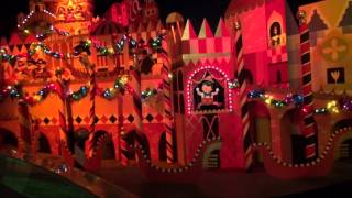 Its a Small World Holiday in HD at Disneyland [upl. by Labannah]