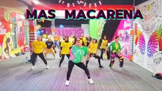 MAS MACARENA  Gente De Zona amp Los Del Rio Zumbadance Fitness Workout [upl. by Manchester]