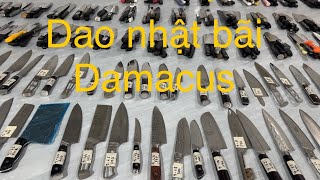 Dao nhật bãi vg10 damacus 0762203333 daonhat3333 vg10 damascus kai shun aogami damacus [upl. by Mareld]