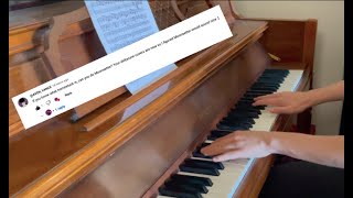 Homestuck  Moonsetter Piano Request from AVENVANCE [upl. by Nylorahs]