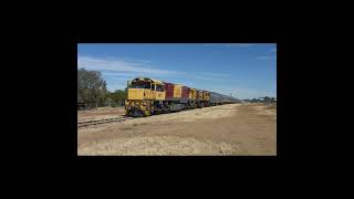 The Spirit of the Outback at Longreach Queensland queenslandrail shorts australiantrains [upl. by Eelamme]