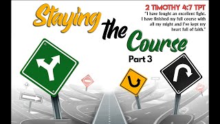 Staying the Course  The Heart of God  Ps Larry  Rhema South Coast [upl. by Moffit]