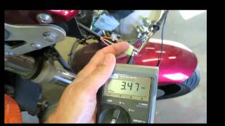 SV650 Speed Sensor Test [upl. by Ravaj]