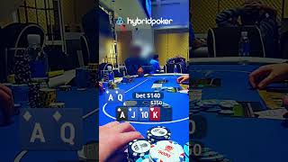 POKER❗🔥How to OVERBET😈🔥What would you have done❓😱4390 Pot🔥💪📈High Stakes is sick🤣 shorts poker [upl. by Klecka289]