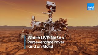 Watch LIVE NASA’s Perseverance rover land on Mars [upl. by Marrilee]