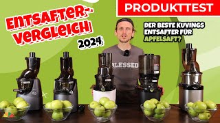 Kuvings Entsafter Vergleich 2024  Bester Entsafter für Apfelsaft [upl. by Ayouqat699]