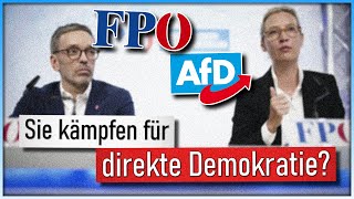 FPÖ  AfD und die direkte Demokratie  Die Schweiz als Vorbild [upl. by Acimehs]