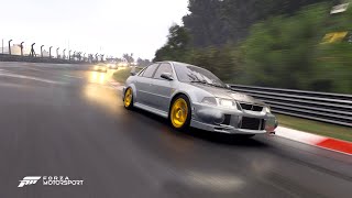 1999 Mitsubishi Lancer Evolution VI GSR I Nürburgring Nordschleife I Forza Motorsport [upl. by Akiras]