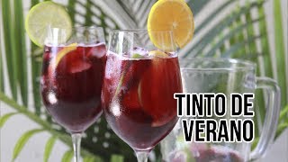 Recetas Tinto de verano Sabor en la mesa Cocina facil [upl. by Yllier]