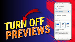 How To Turn Off Message Previews on Samsung Galaxy [upl. by Siger]