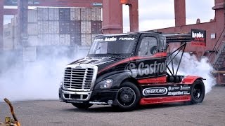 SIZE MATTERS 2  Mike Ryans Pikes Peak Castrol Oil Freightliner Race Truck [upl. by Sullivan]