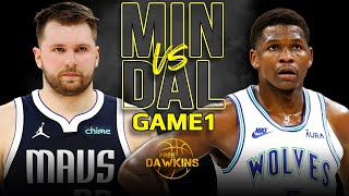 Minnesota Timberwolves vs Dallas Mavericks Game 1 Full Highlights  2024 WCF  FreeDawkins [upl. by Laurinda]