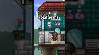 Shower head Building Tips in Terraria terraria [upl. by Ihn]