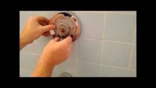 How To Replace A Symmons Shower Tub Spindle And Diverter [upl. by Khalin]