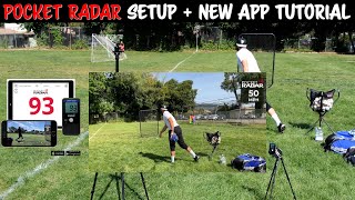 Pocket Radar Setup  New App Tutorial [upl. by Cheatham]