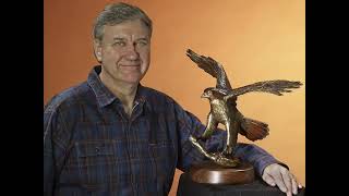 Wildlife sculptor Shawn McAvoy created a bronze bobcat sculpture now available in our auction [upl. by Froemming102]