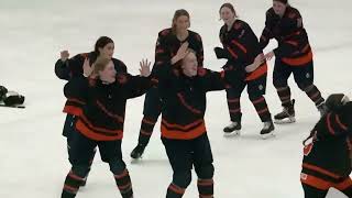 Team Nederland bij de IIHF Vrouwen U18 WK IJshockey Divisie II groep A [upl. by Koorb]