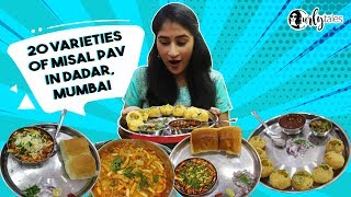 20 Unique Combinations Of Misal In Dadar Mumbai  Curly Tales [upl. by Adalbert]