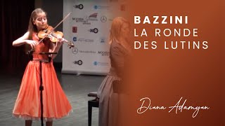 Bazzini La Ronde des Lutins Op 64  Diana Adamyan violin 13 yo amp Asya Nalbandyan piano [upl. by Collete]