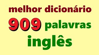 ✅ 909 Palavras em inglês com imagens para iniciantes [upl. by Lorri]