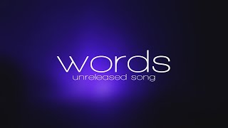 EDEN  words new unreleased song lyric video [upl. by Yeoj260]