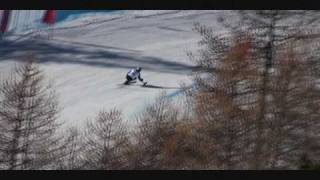 Sestriere IPC World Cup Gold Medal Run 20 Jan 2010  Sit Skier Sean Rose [upl. by Khajeh]