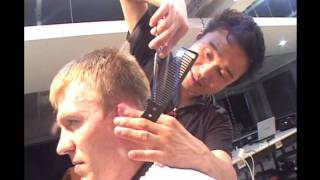 How to do Shortlayered haircut for a guy [upl. by Koch390]