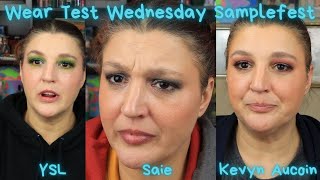 The Very First Wear Test Wednesday Samplefest weartest weartestwednesday foundationreview [upl. by Verada]