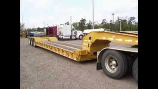 2010 Eager Beaver 50 GSL3 50 Ton TriAxle Lowboy [upl. by Nevins]