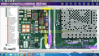 Huawei Y7A LCD Light wayLED LineHuawei Y7A Display light line Y7A Schematic Full light line [upl. by Zetnas]